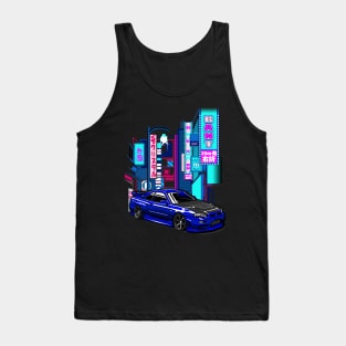 Nissan skyline r34 Tank Top